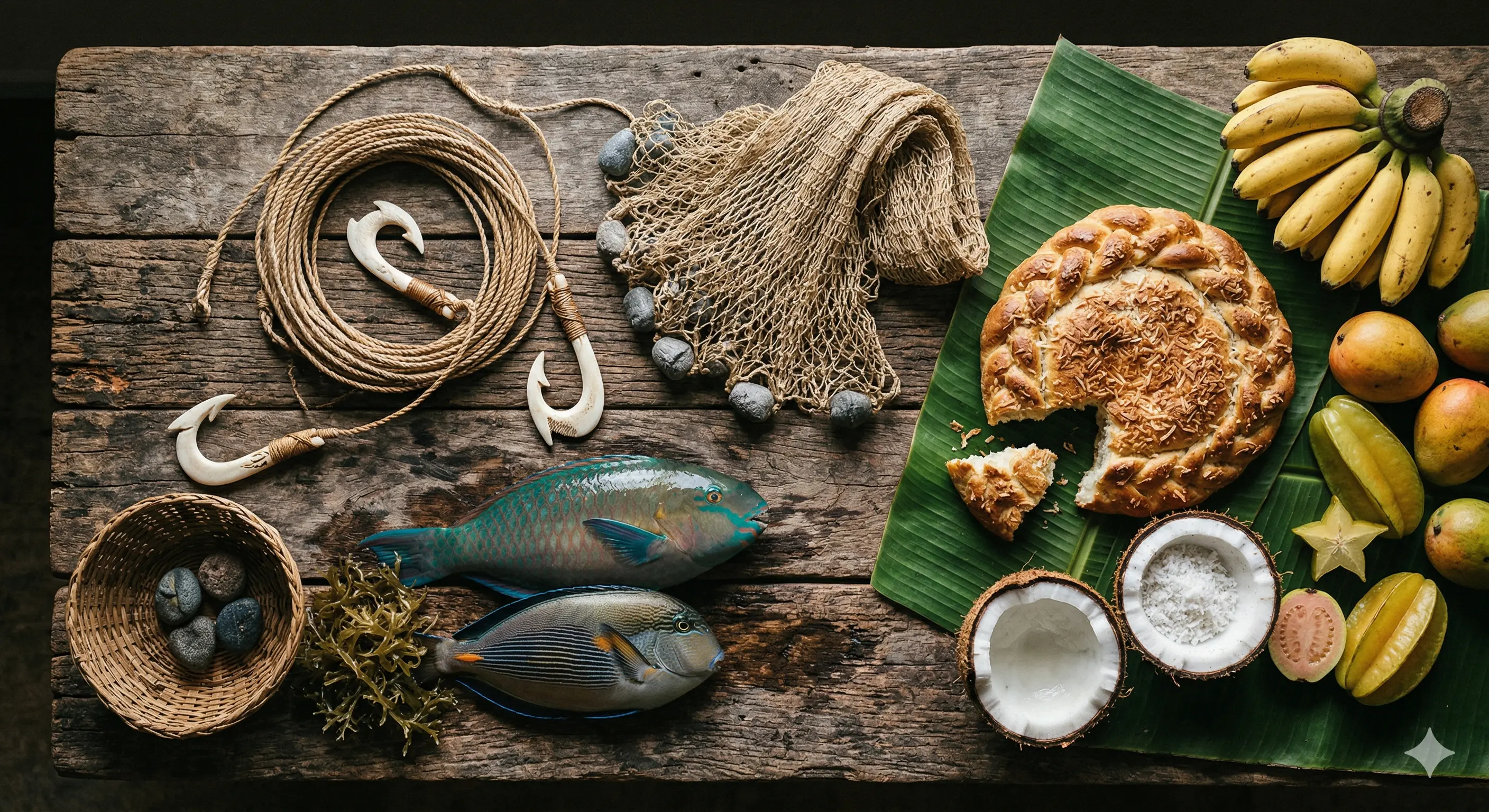 Sortie pêche traditionnelle en lagon à Maupiti - initiation aux techniques de pêche locale en Polynésie française